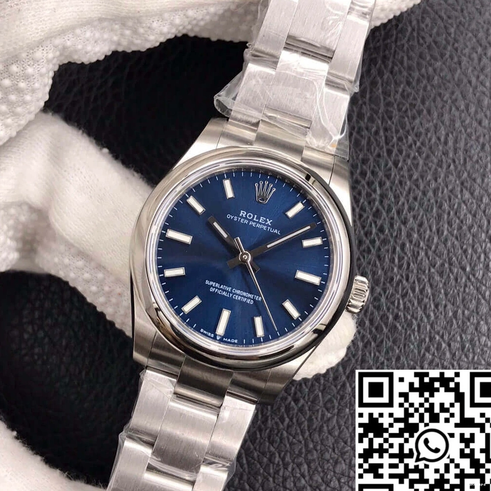 31MM GoodFit Blue Perpetual M277200-0003 1306 Dial EW Rolex Oyster Factory 0709